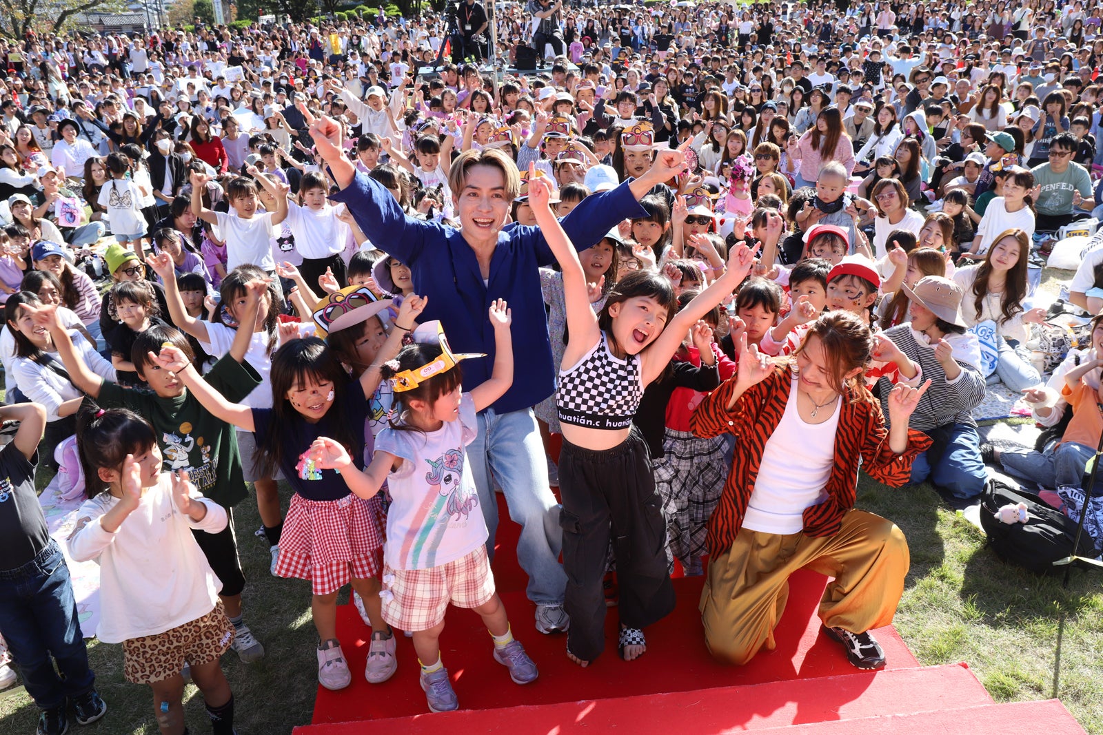 「LDH ダンスワークショップショー」（提供写真）