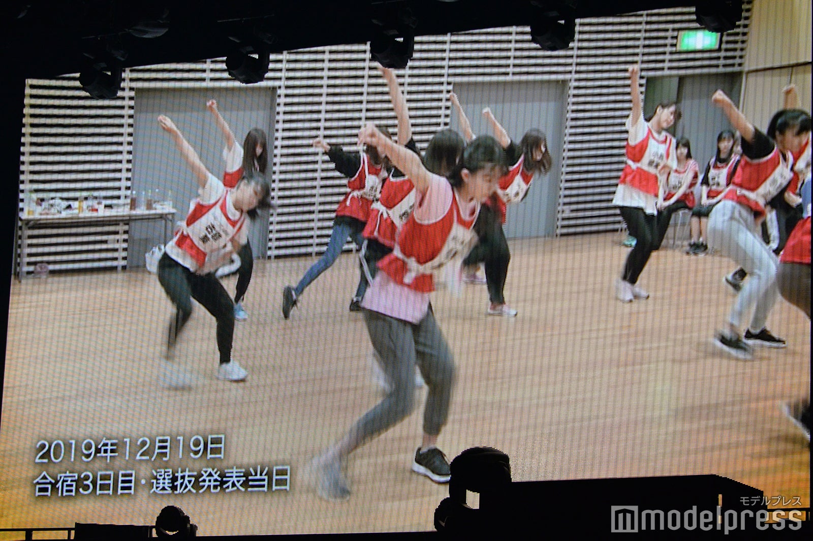 合宿の映像「NGT48 選抜メンバーコンサート ～TDC 選抜、合宿にて決定。初めての経験～」 （C）モデルプレス