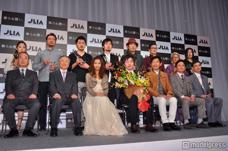 「Japan Leather Award 2011」表彰式の様子