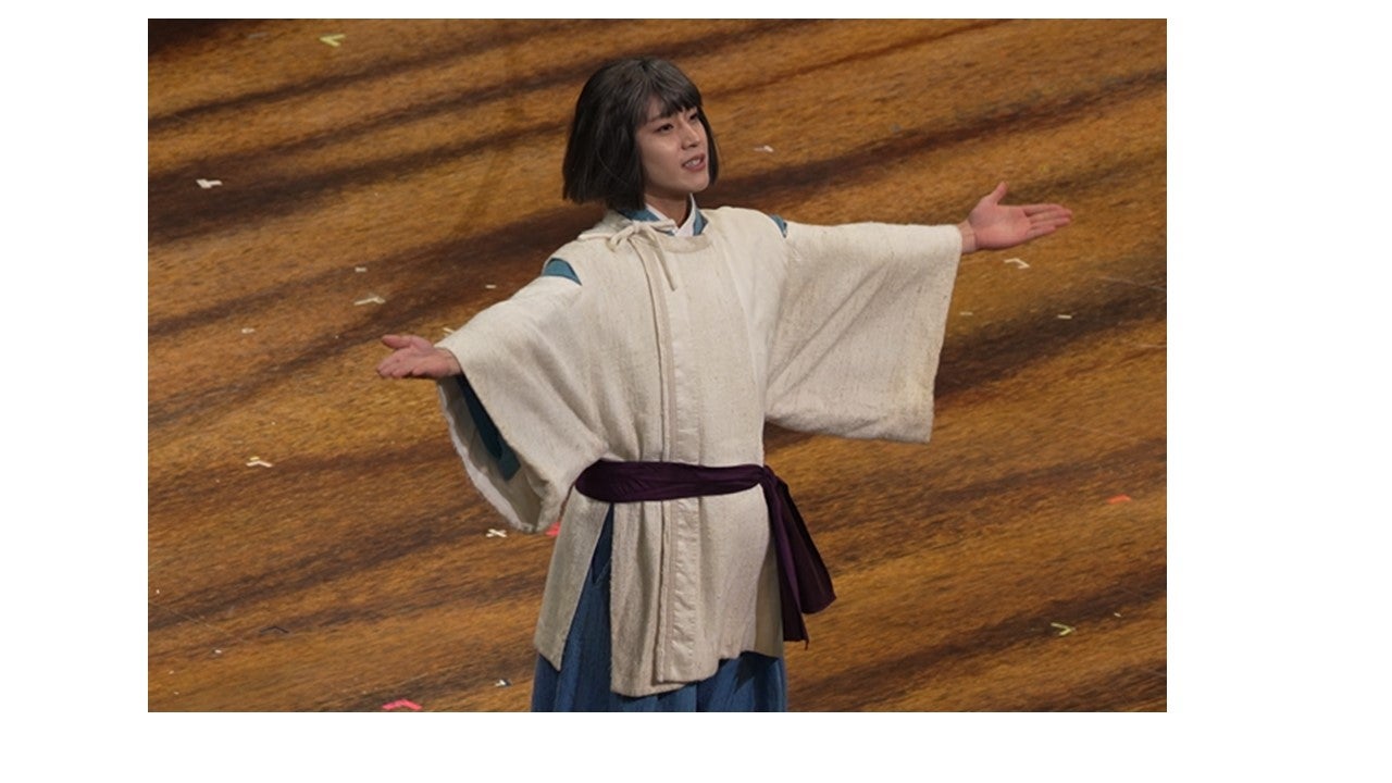 醍醐虎汰朗／舞台「千と千尋の神隠し」ソウル公演カーテンコールより（提供写真）