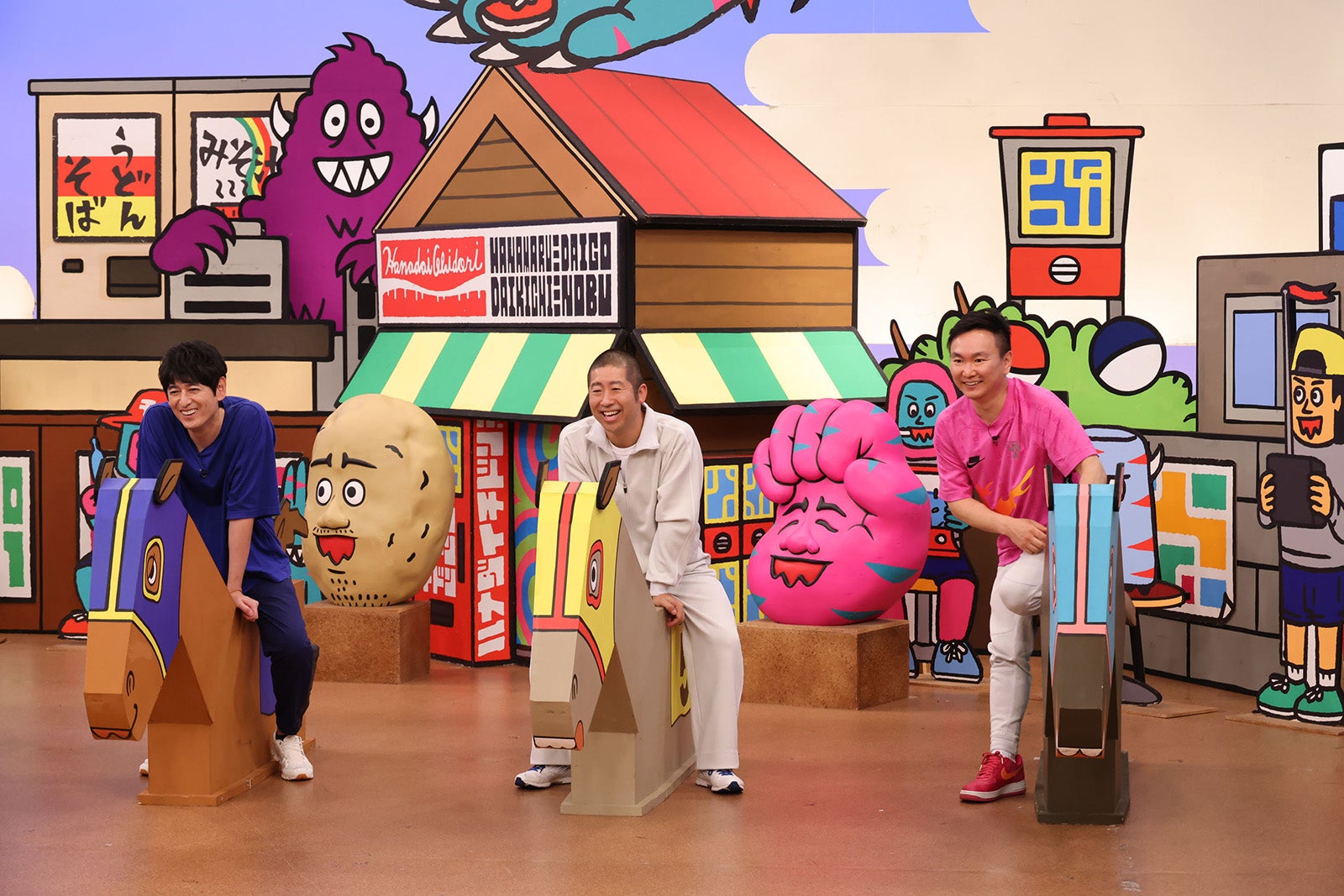 博多大吉、澤部佑、山内健司（C）カンテレ