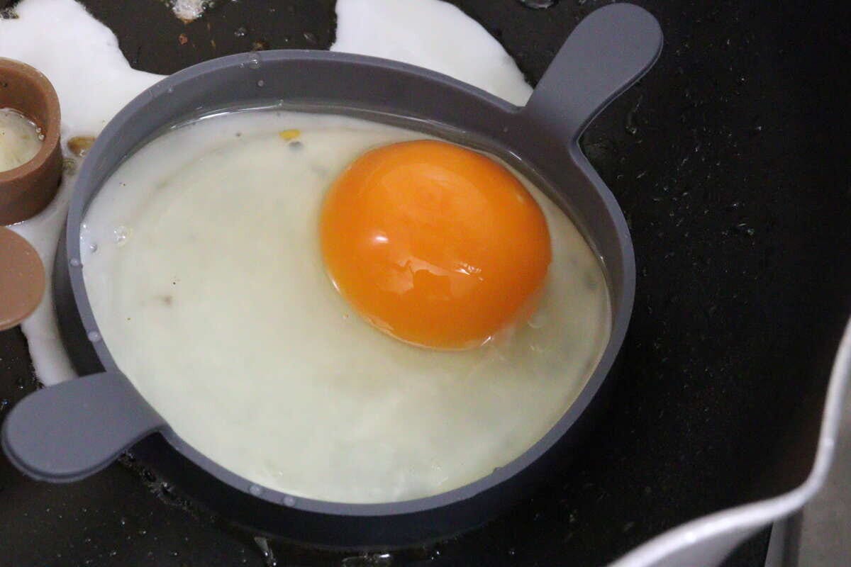 ダイソー　シリコーンリング（丸形、2個）　使用例　漏れる