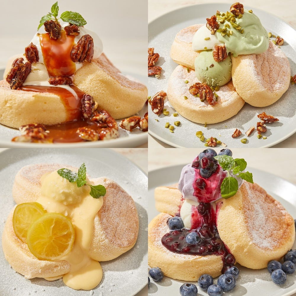 フリッパーズ「奇跡のパンケーキ」ピスタチオやレモンの新フレーバー4種