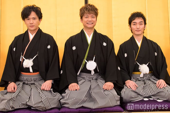 稲垣吾郎、香取慎吾、草なぎ剛 (C)モデルプレス
