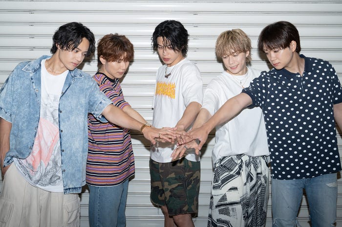 コムドット(左から)ひゅうが、あむぎり、やまと、ゆうた、ゆうま(提供写真)