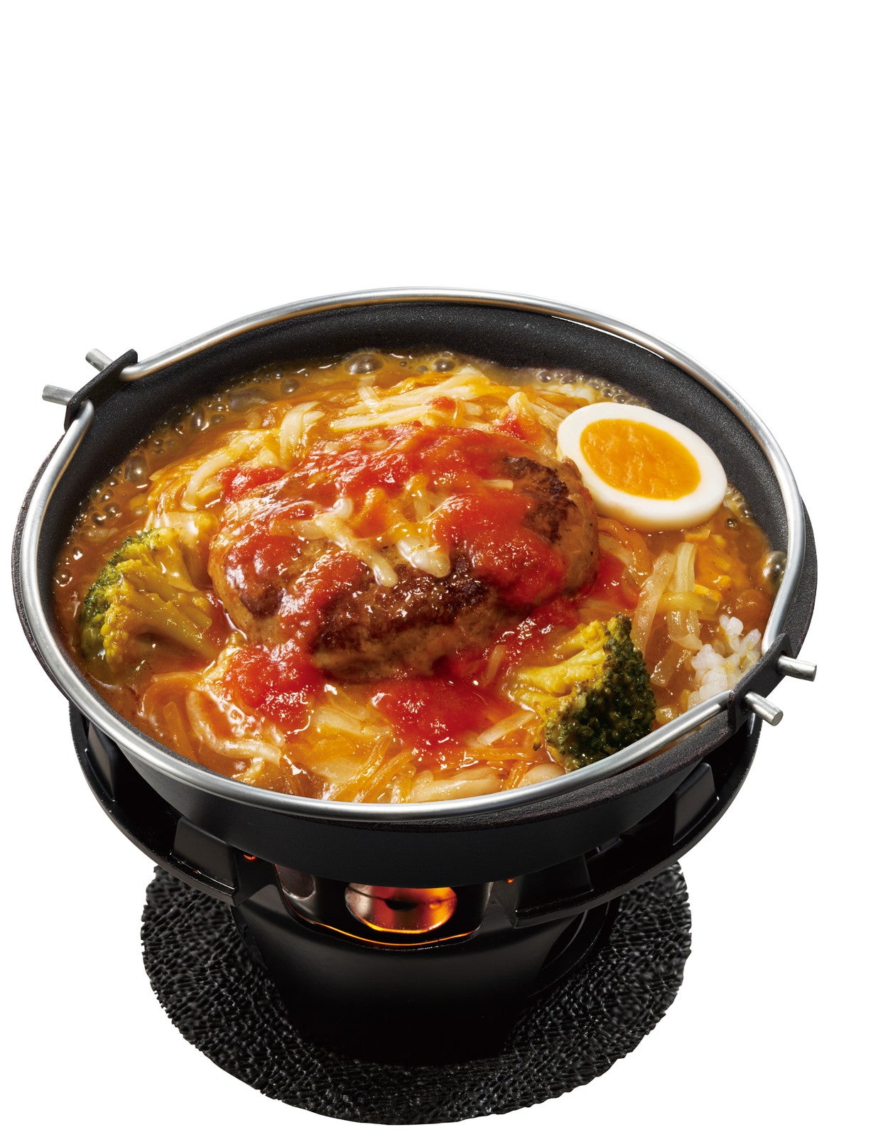 灼熱の焼きハンバーグカレー（並盛）990円（ごはん大盛）1,030円／提供画像