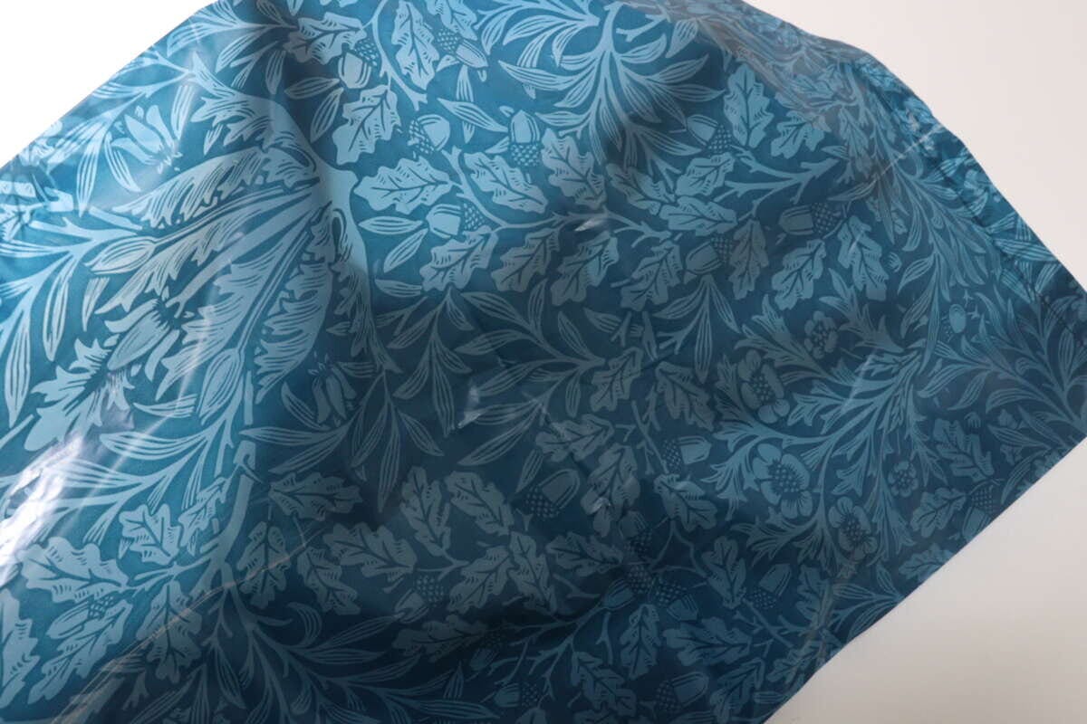 セリア　モリス　ポリ袋　透け感