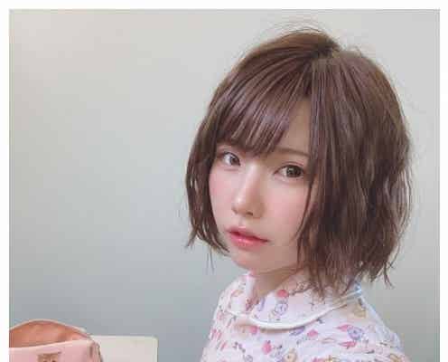 えなこ、ショートボブで「初めてのウェーブ巻き」自撮りショットに絶賛の声