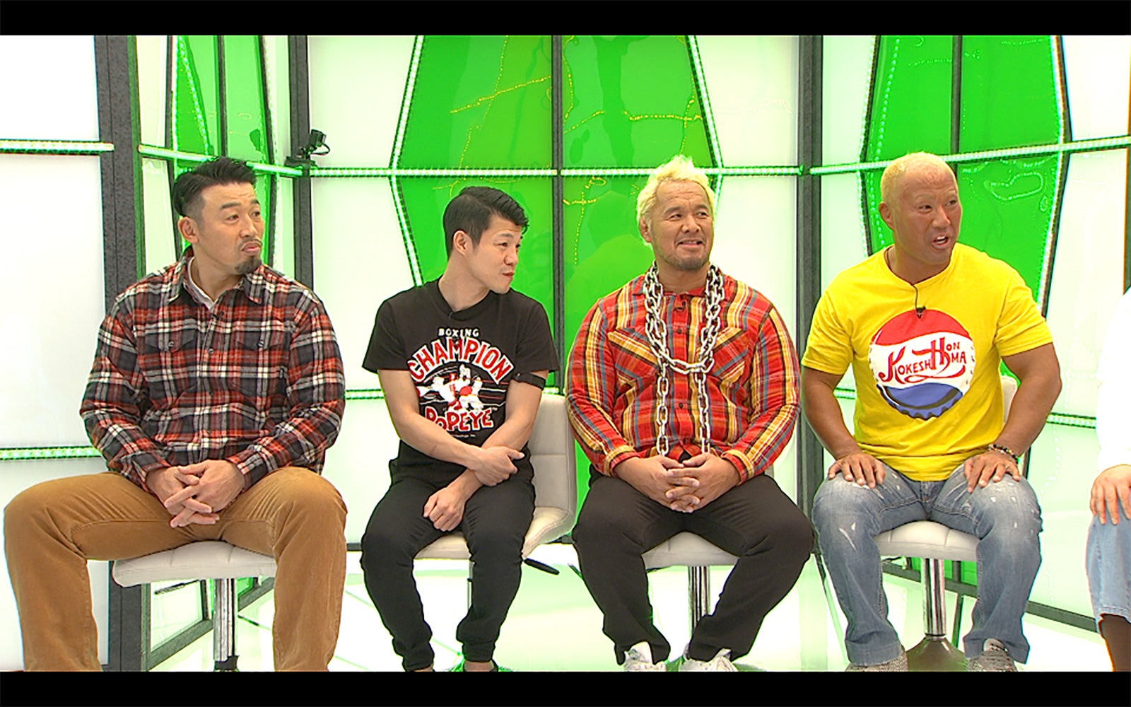 武蔵、亀田興毅、真壁刀義、本間朋晃 （C）2020 YD Creation