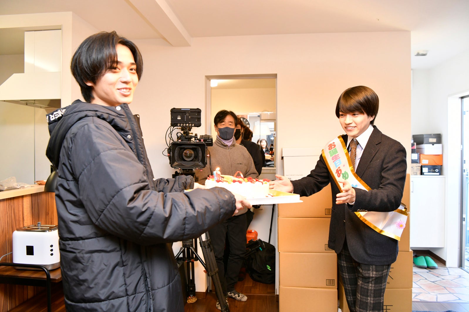 キンプリ永瀬廉、なにわ男子・西畑大吾へバースデーサプライズ