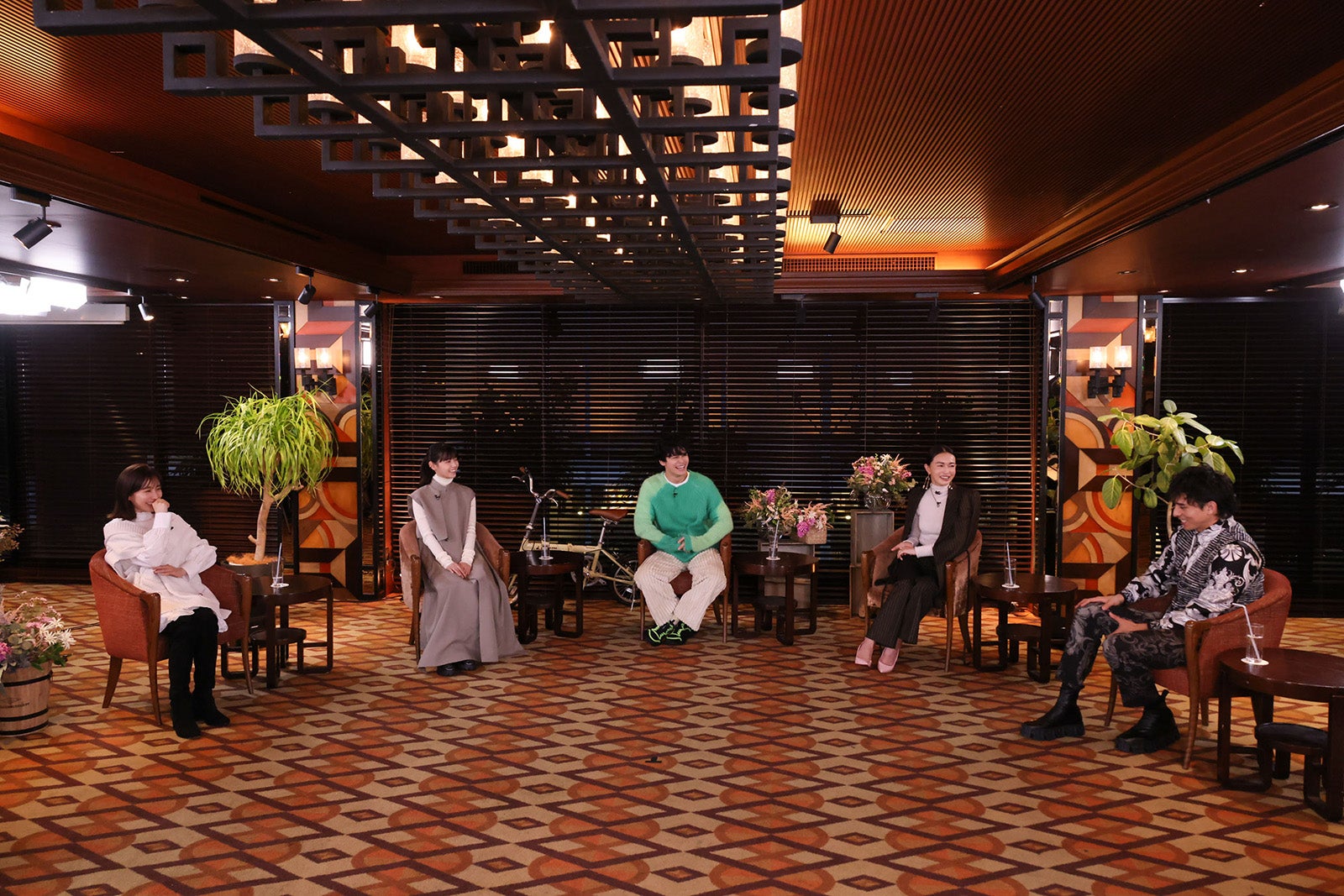 田中みな実、西野七瀬、眞栄田郷敦、長谷川京子、満島真之介（C）カンテレ