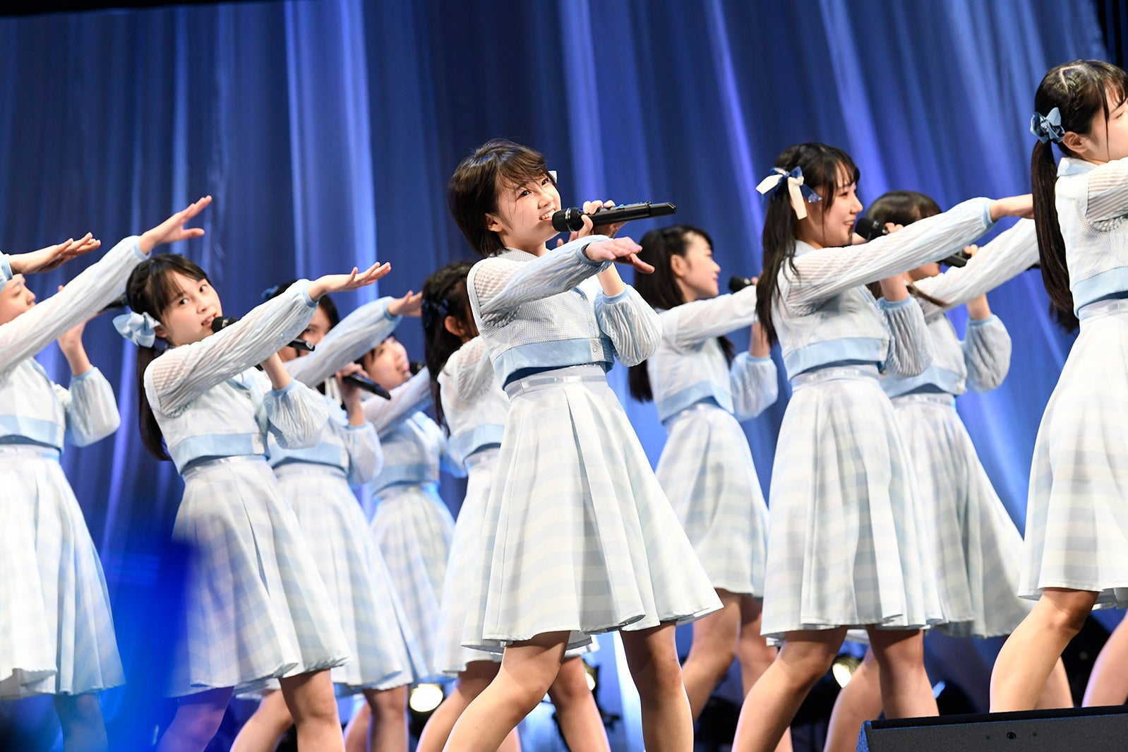STU48⻄⽇本豪⾬⽀援活動「がんばろう！瀬⼾内」チャリティーコンサートツアー最終公演（C）STU