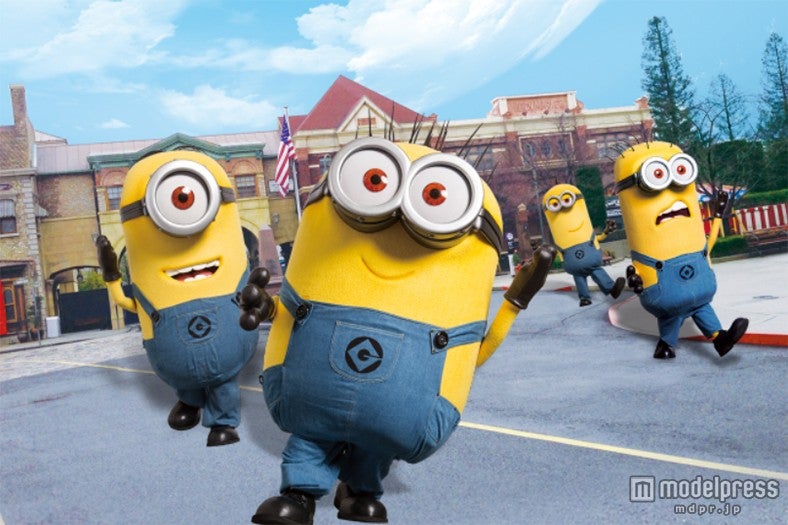 カウントダウン・モーメントには「ミニオン」も初登場（イメージ）※天候都合により登場場所・時間が変更する場合があります。TM &（C）Universal Studios．