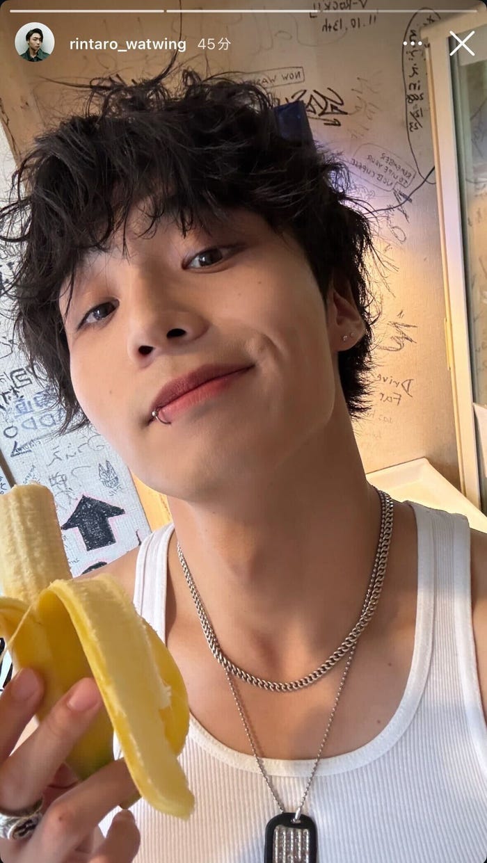 八村倫太郎 Instagramストーリーズより