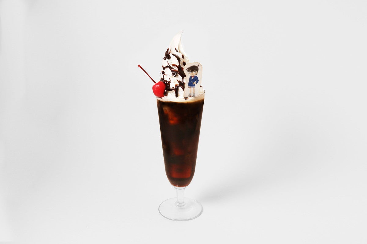 コナンのコーヒーフロート860円（提供画像）