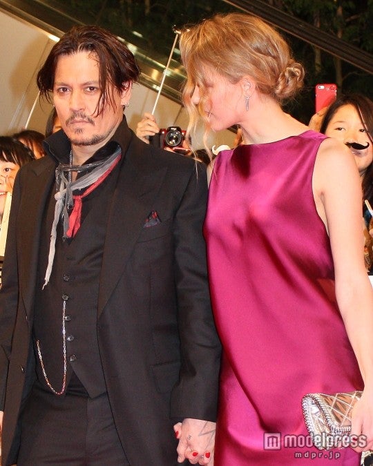 ジョニー・デップとアンバー・ハード。
