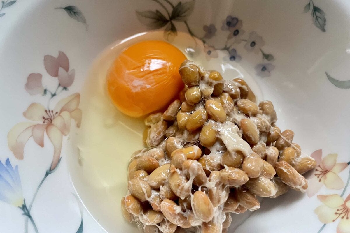 納豆カルボナーラ