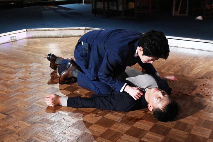 鈴鹿央士、竹内涼真「六本木クラス」第12話より(C)Kwang jin/tv asahi