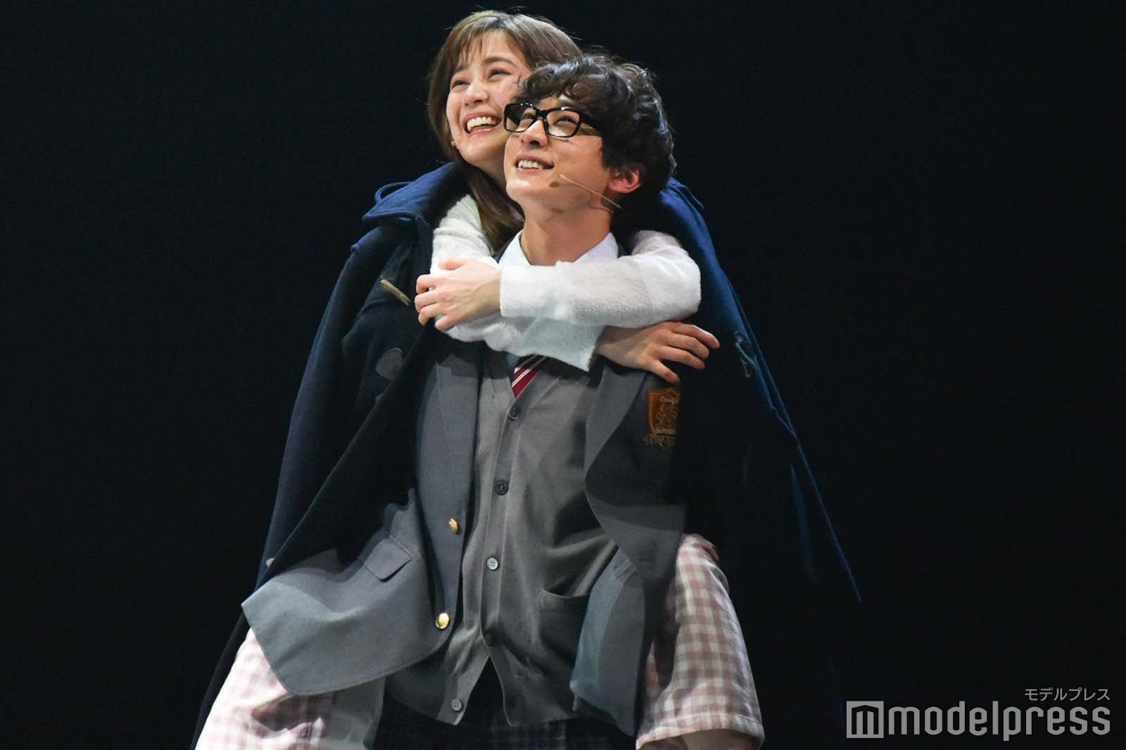 生田絵梨花、小関裕太／ミュージカル「四月は君の嘘」6日ゲネプロより（C）モデルプレス