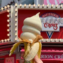 バナナソフトクリーム600円(税込)/画像提供:ANALOG