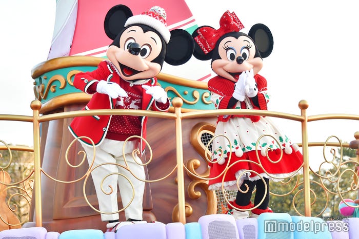 ミッキーマウス、ミニーマウス/「ディズニー・クリスマス・ストーリーズ」/東京ディズニーランド(C)モデルプレス(C)Disney