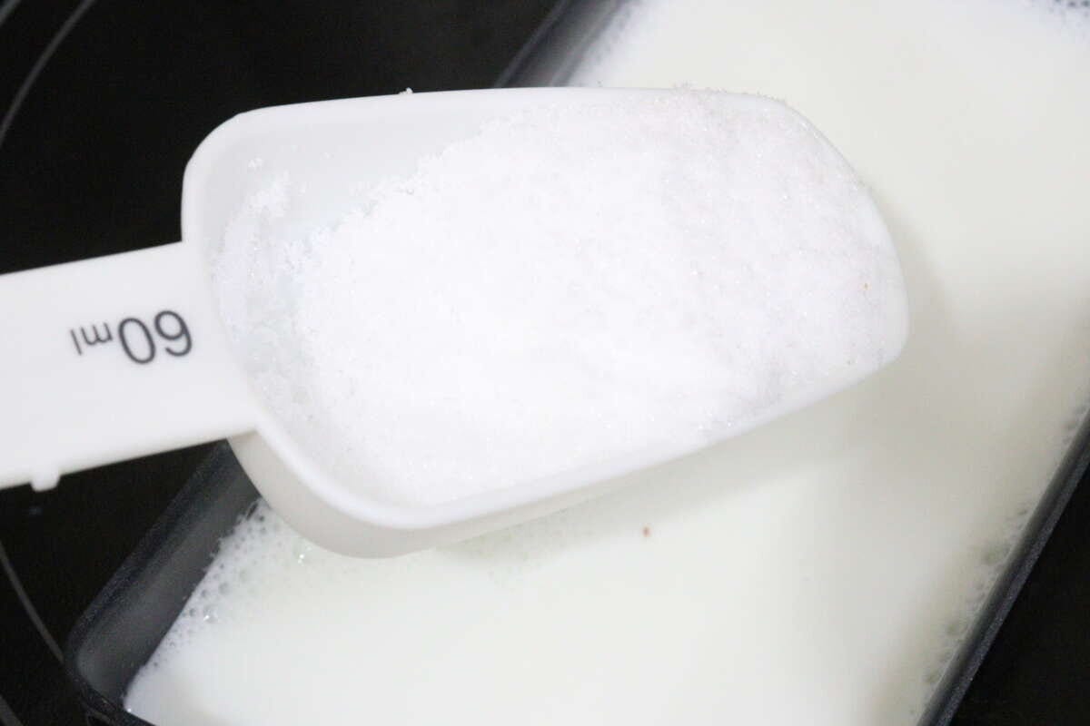 ダイソーのメジャーカップ＆スプーン（4本組）で調理する