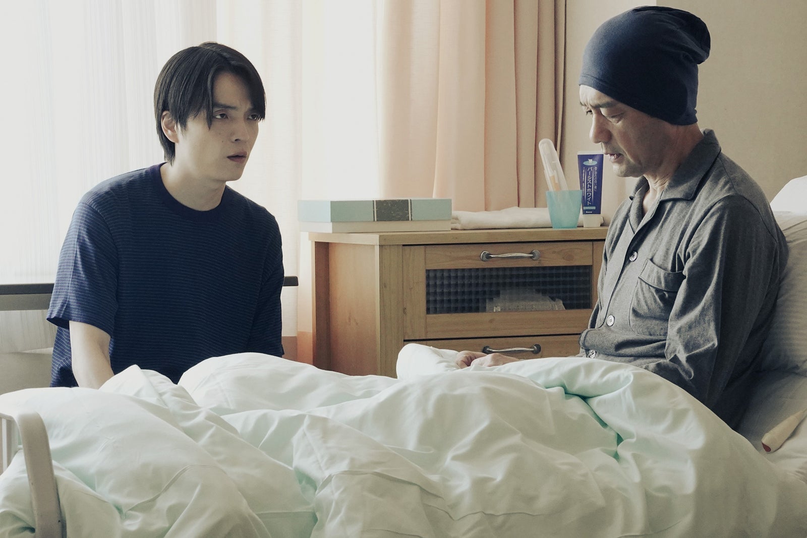 岡山天音、飯田基祐「アンメット ある脳外科医の日記」第8話より（C）カンテレ