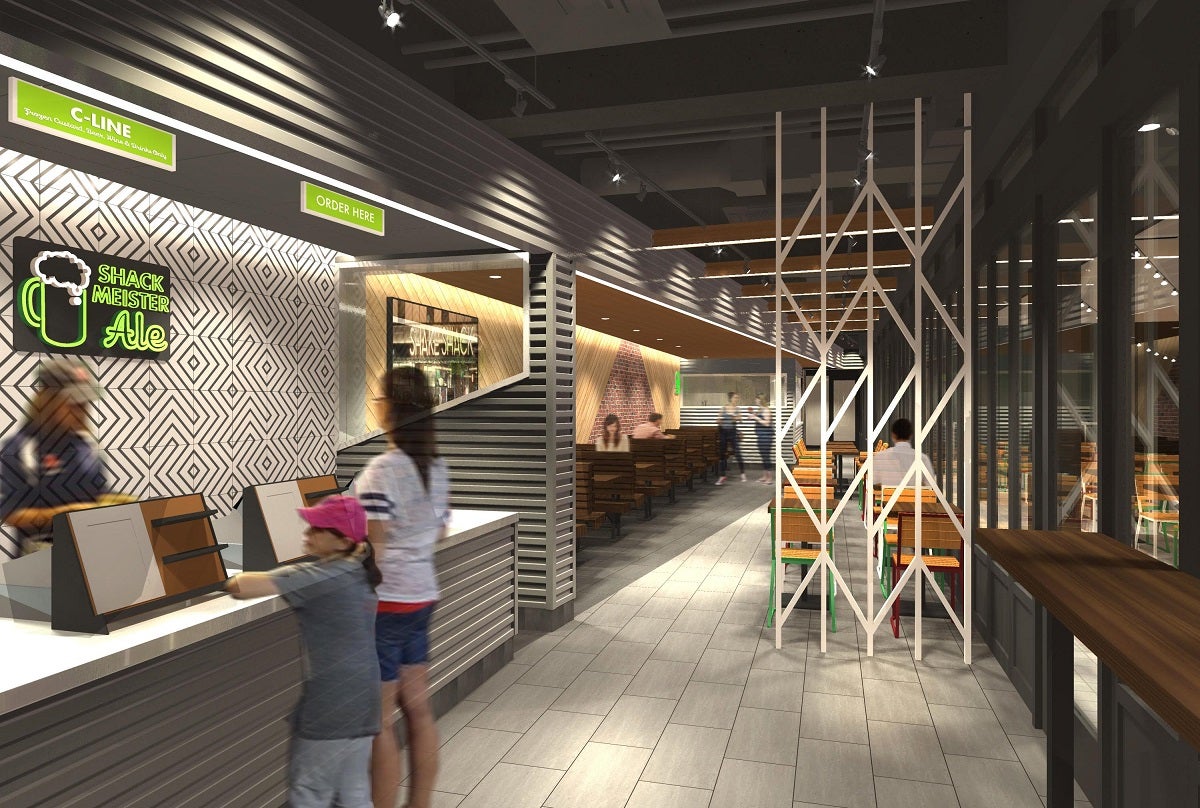 シェイク シャック 六本木店／画像提供：株式会社サザビーリーグ