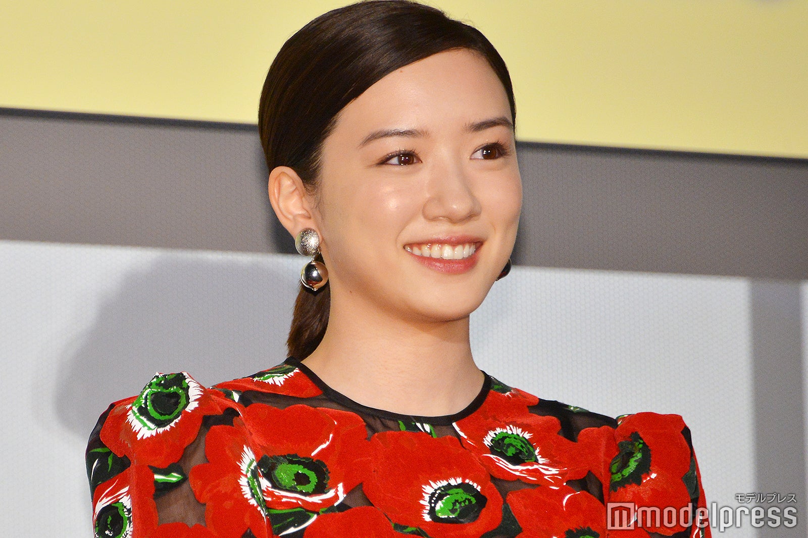 永野芽郁（前髪流し）／映画「君は月夜に光り輝く」公開初日舞台挨拶より：2019年3月撮影 （C）モデルプレス