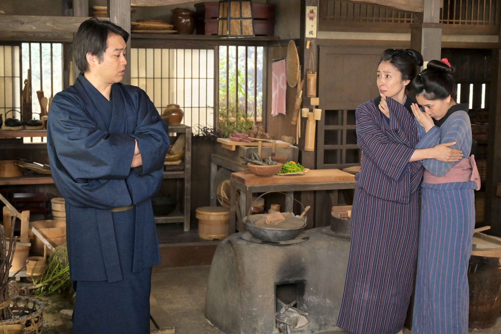 三浦貴大、水野美紀、早坂美海「風、薫る」第11話（C）NHK