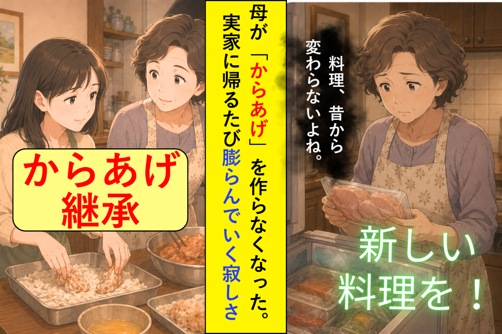 娘の好物を作るのをやめた私。あの子の何気ない一言が忘れられなくて