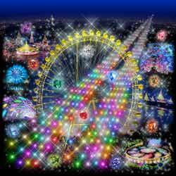 よみうりランド ジュエルミネーション~黄金と誕生石のRESONANCE~(C)MOTOKO ISHII LIGHTING DESIGN