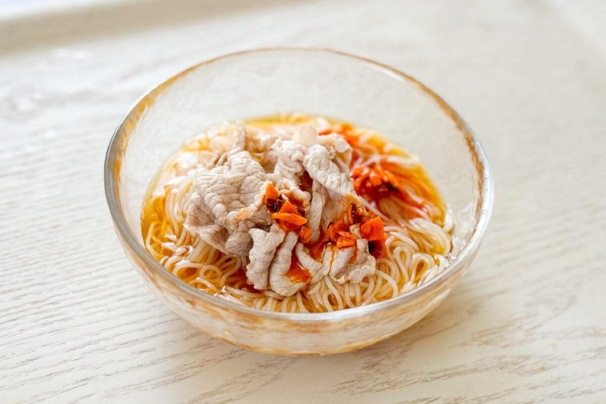 そうめんアレンジ