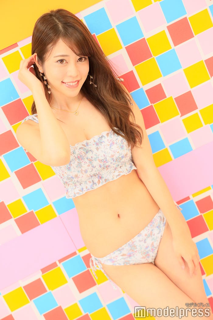 薄井美樹/水着提供 :PEAK&PINE(C)モデルプレス