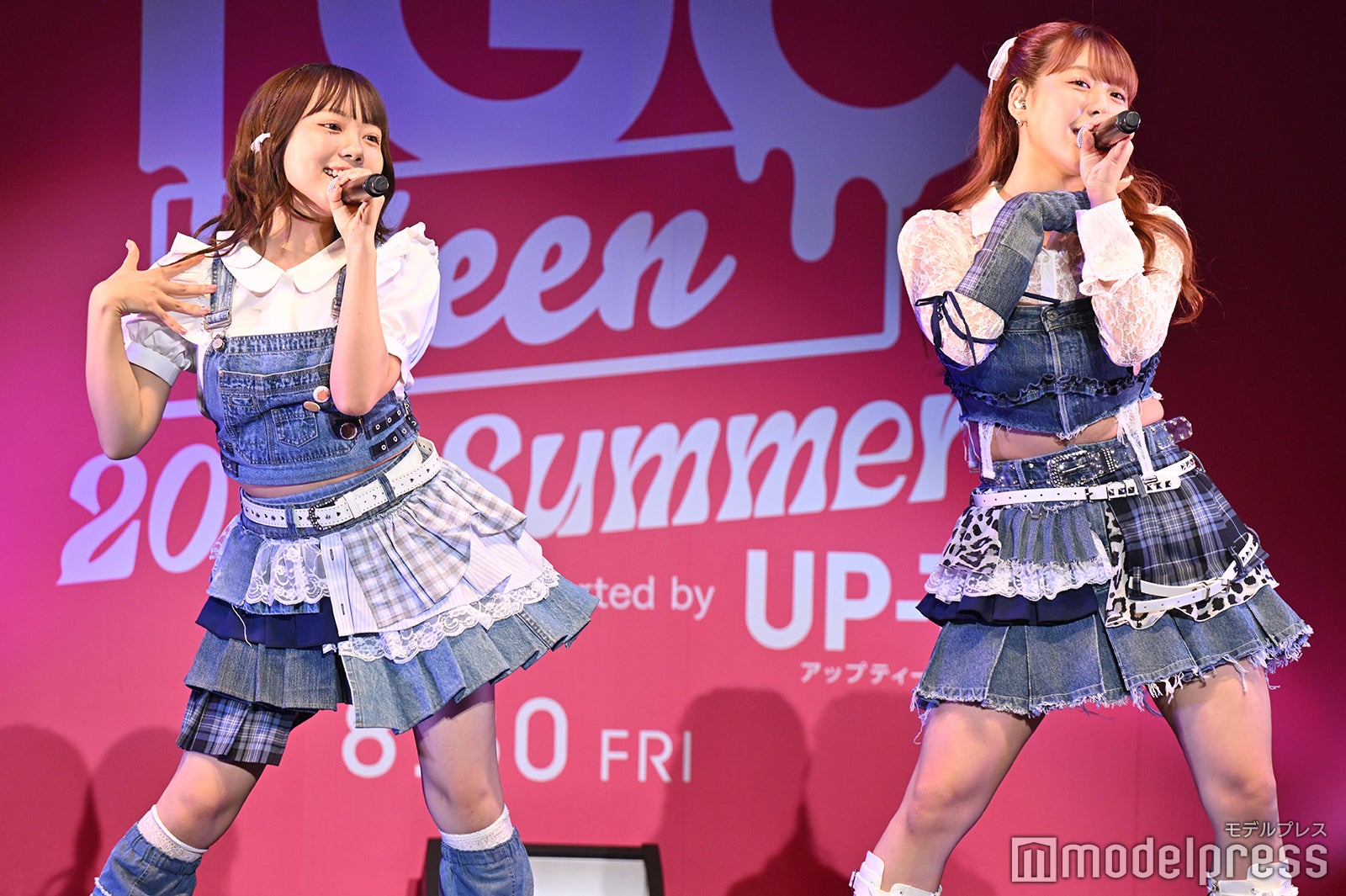 むくえな、ミニスカ姿でキュートにダンス 可憐なダンスブレイク