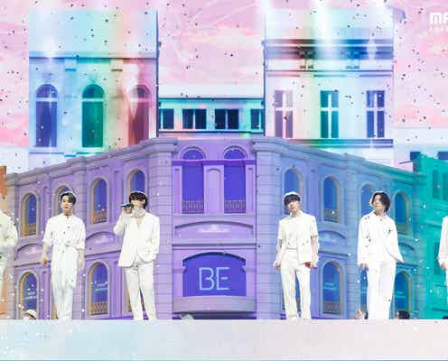 BTS「2020 MAMA」8冠達成 休養中SUGAがハイテク技術で“出現”