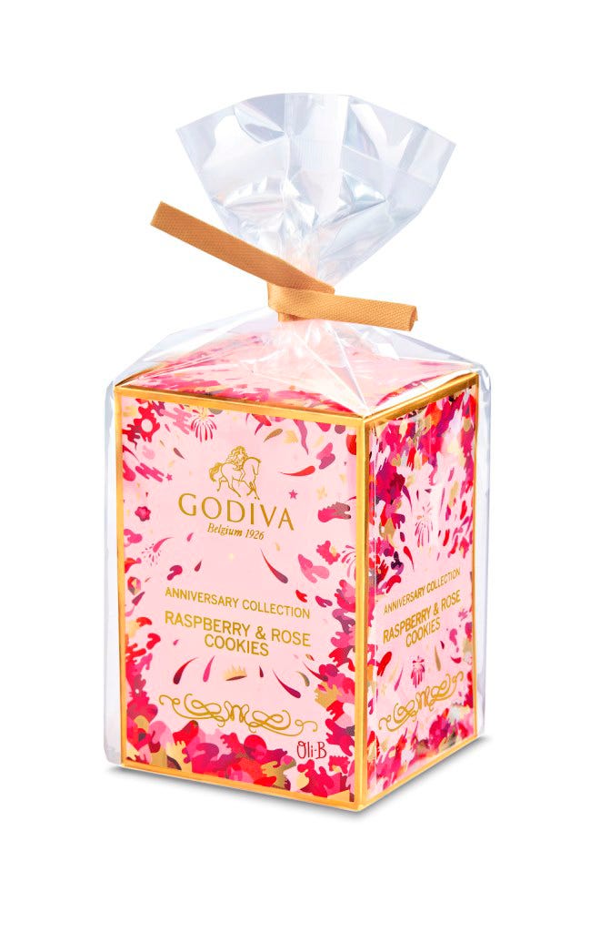 ゴールラズベリー&ローズ クッキー/画像提供:ゴディバ ジャパン株式会社
