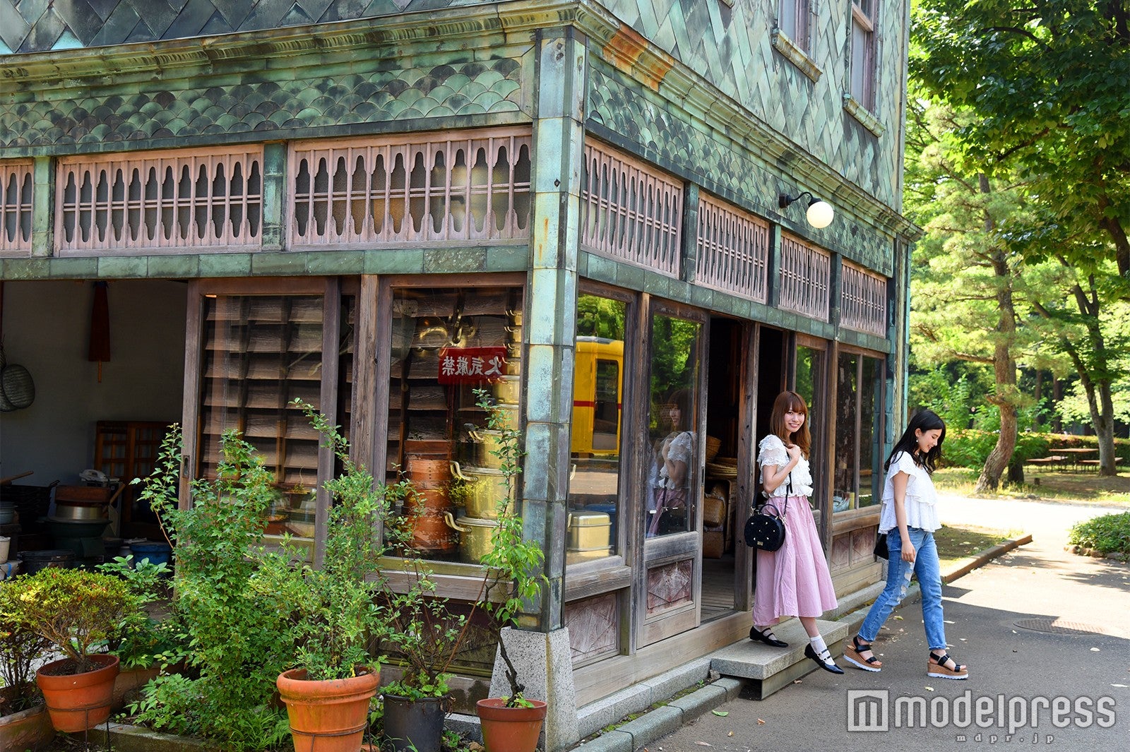 タイムスリップしたような街並み　江戸東京たてもの園（C）モデルプレス