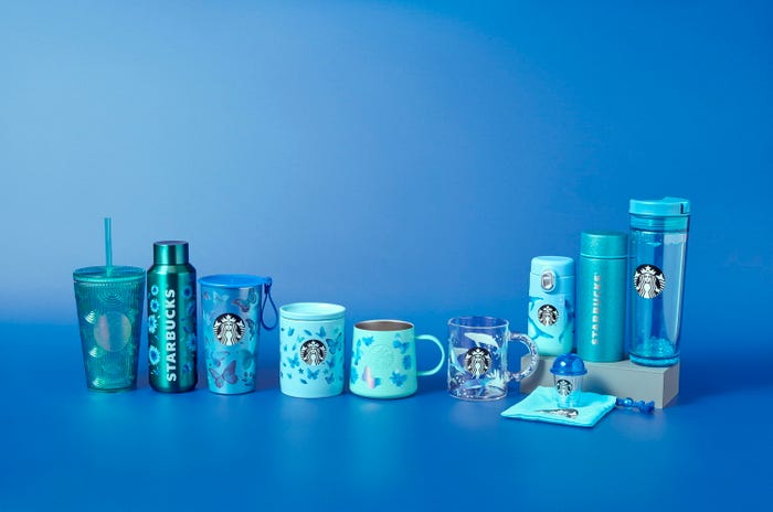 SUMMER BLUE グッズ/画像提供:スターバックス コーヒー ジャパン