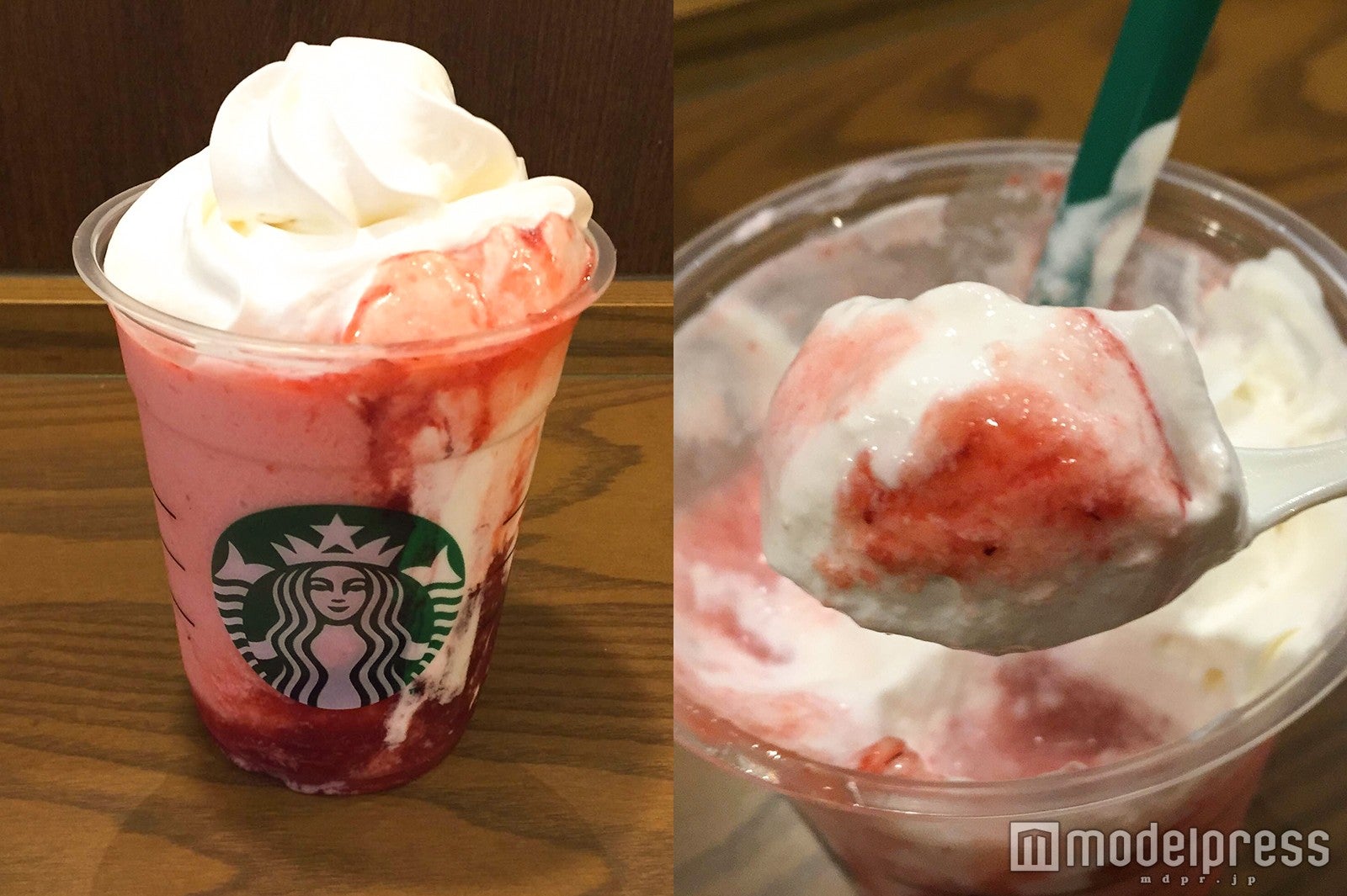 【飲んでみた】スタバ新作苺たっぷりの濃厚なフラペ！美味しさの秘密はフワフワのホイップクリーム