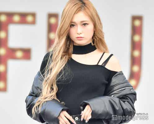 ゆうちゃみ、抜群スタイル際立つブラックコーデ<超 FUJI-Q!2020 ~超十代の秋まつり~>