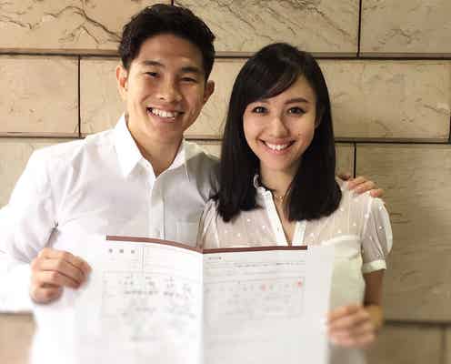 谷村奈南&井岡一翔選手、2ショットで入籍報告<コメント全文>