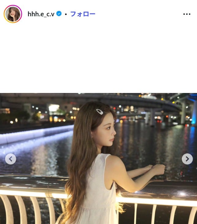 HONG EUNCHAE Instagramより