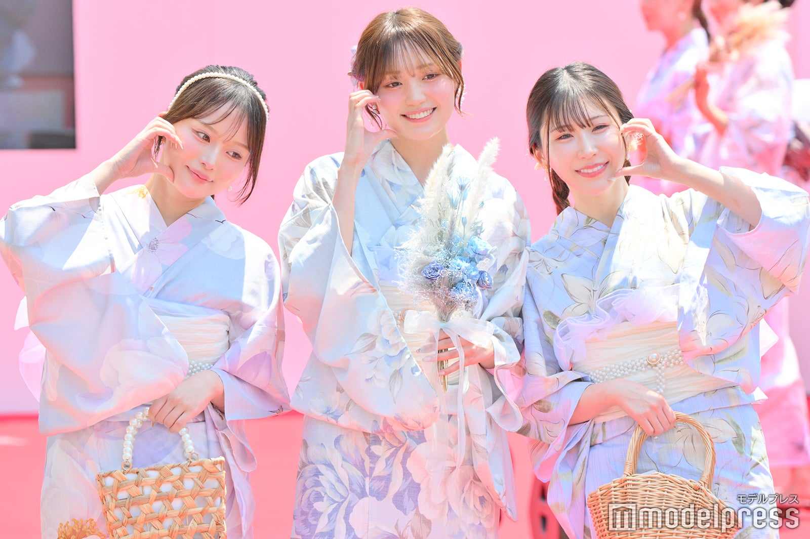 momoho・野咲美優・コーラのこだわり はな（C）モデルプレス