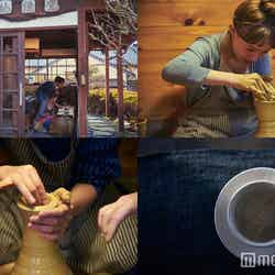 「雲仙焼」での雲仙焼き体験