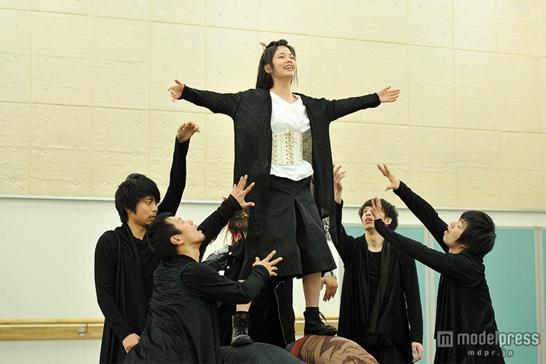 公開稽古の様子