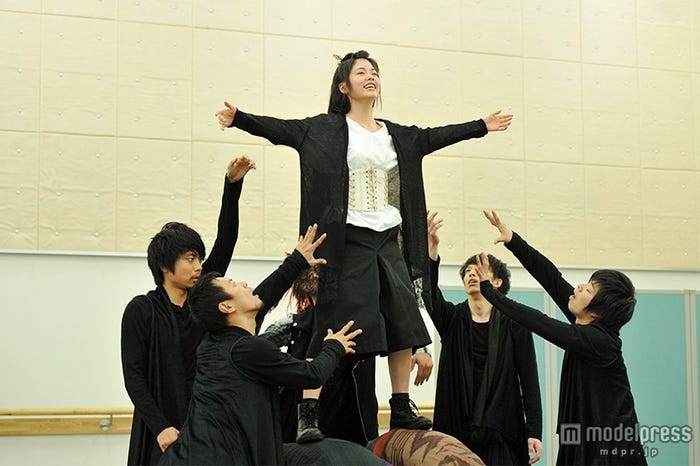 公開稽古の様子