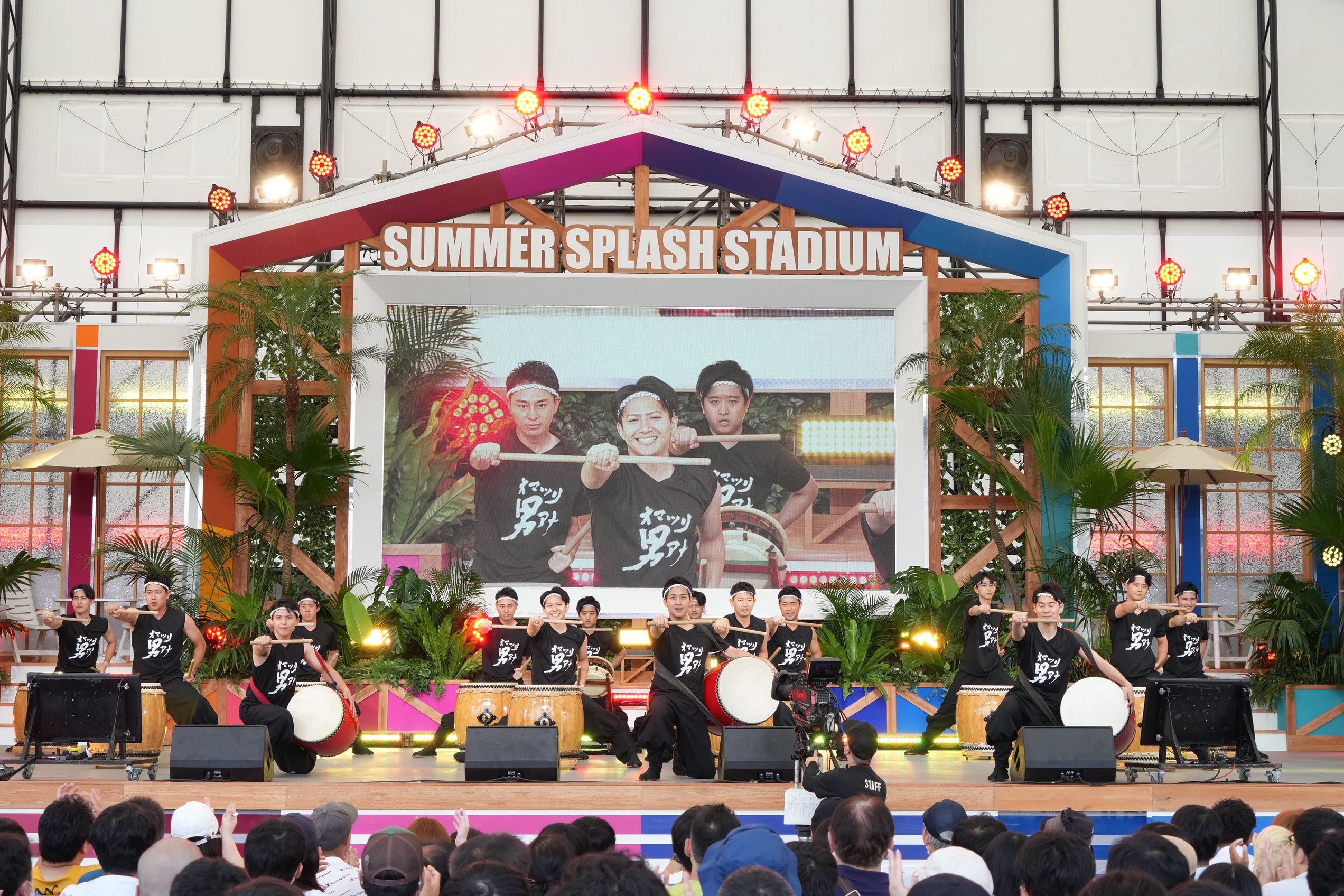 「お台場冒険王 2023 SUMMER SPLASH！」オープニングセレモニーの様子（C）フジテレビ