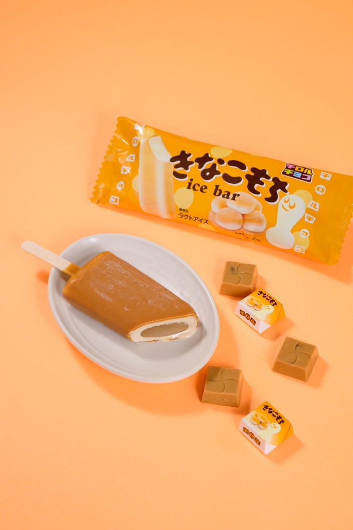 チロルチョコきなこもちアイスバー(提供写真)