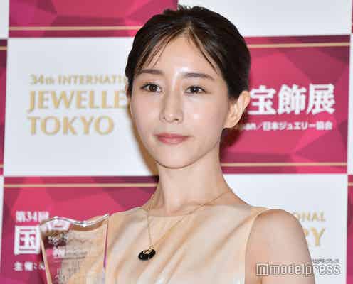 田中みな実“魔除け”ジュエリーに困惑「メッセージ性を感じる」<第34回 日本ジュエリーベストドレッサー賞>